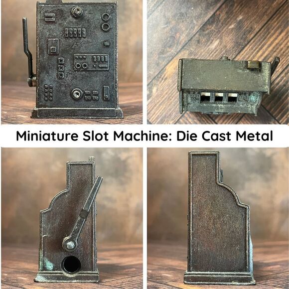 Vintage Die-Cast Pencil Sharpeners – Cash Register, Gaming Machine & Typewriter - Picture 7 of 7